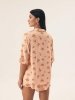 Piżama Henderson Ladies 42686 Naranja kr/r S-2XL rozpinana